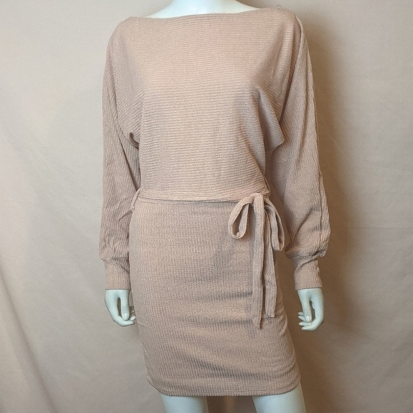 Fashion Nova Wish For The Best Mini Dress in Rose Pink size Medium - Picture 1 of 6